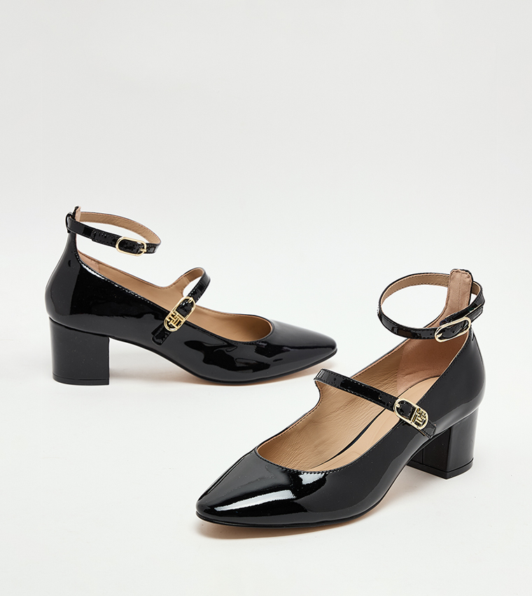 Ankle Strap Mary Jane Pumps