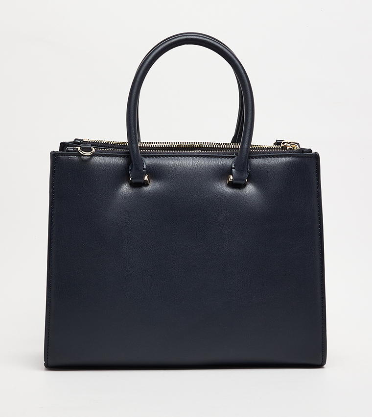 ETERNITY Logo Detail Satchel Bag