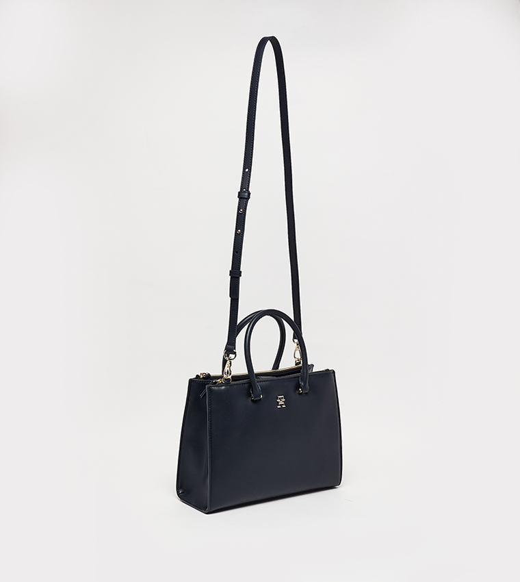 ETERNITY Logo Detail Satchel Bag