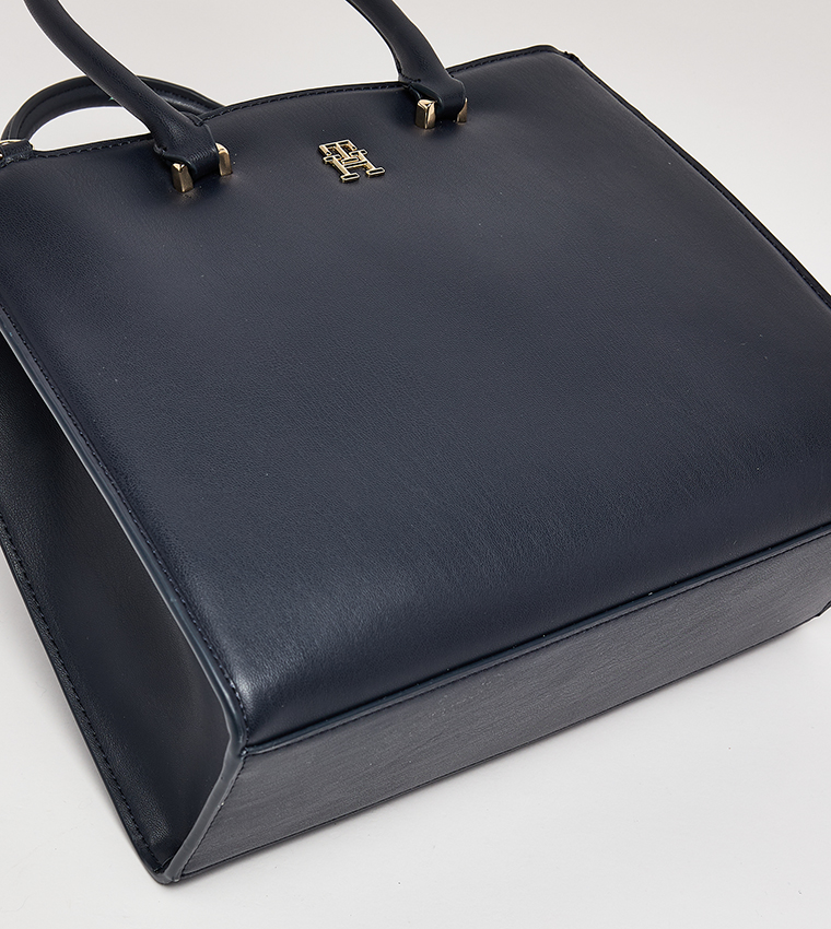 ETERNITY Logo Detail Satchel Bag