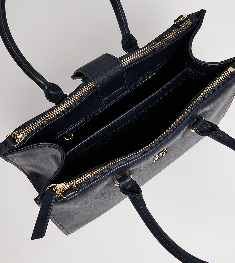 ETERNITY Logo Detail Satchel Bag