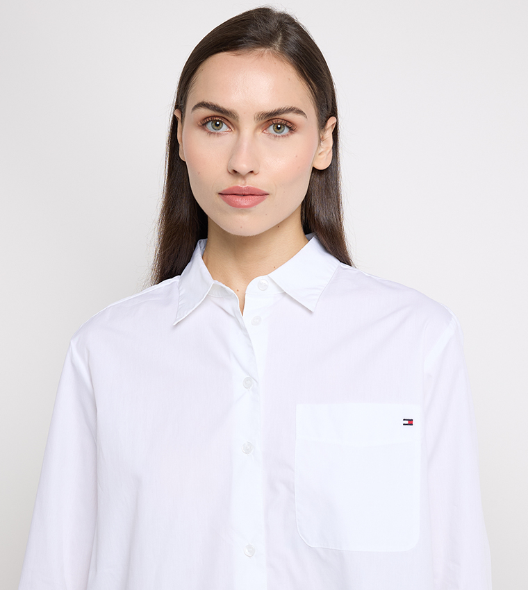 Logo Detail Long Sleeves Shirt