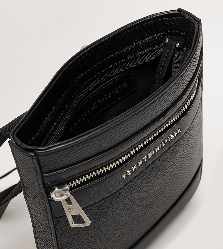 Logo Detail Reporter Bag
