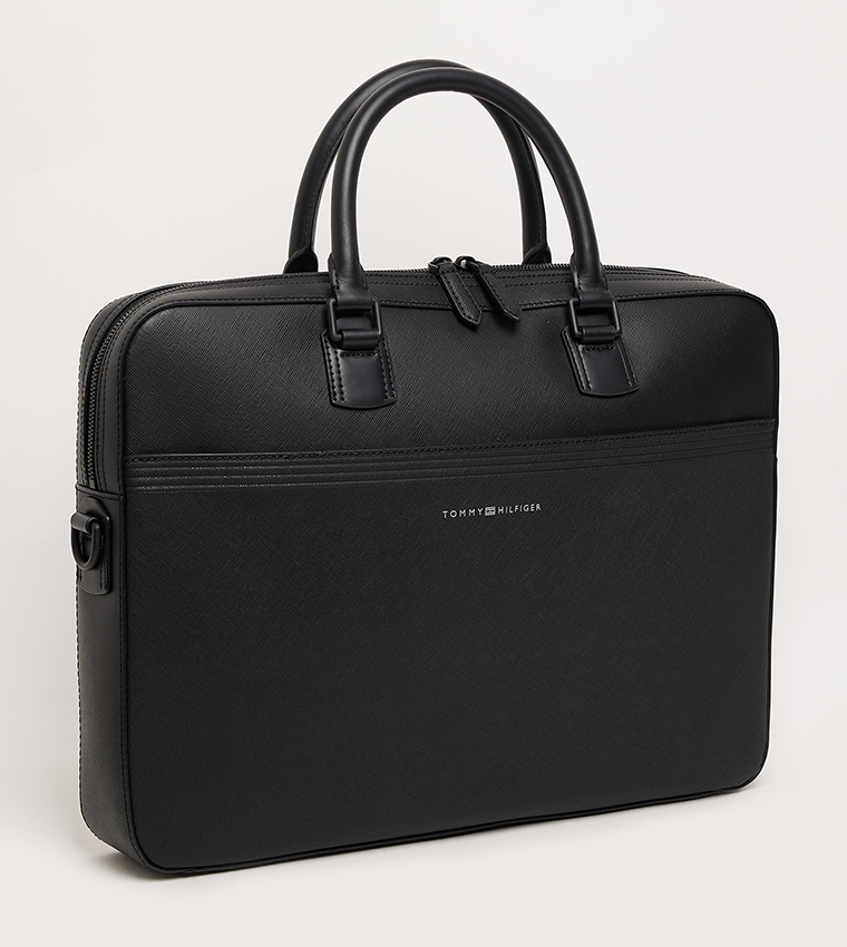 Logo Detail Laptop Bag