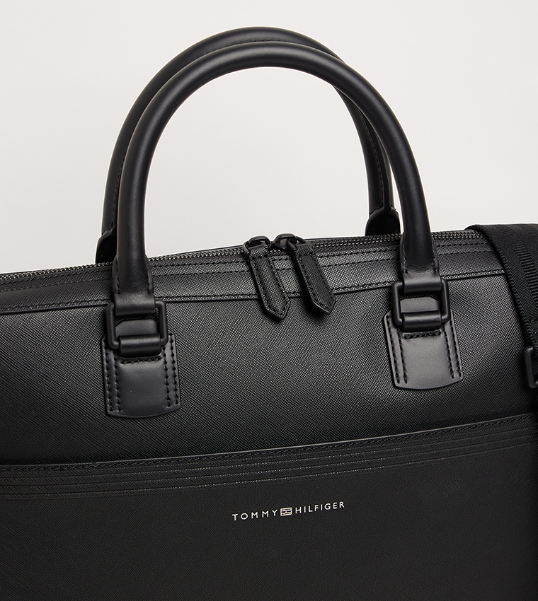 Logo Detail Laptop Bag