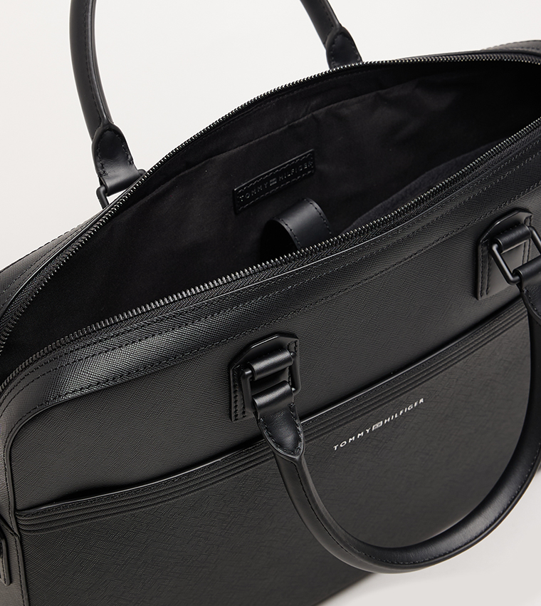 Logo Detail Laptop Bag