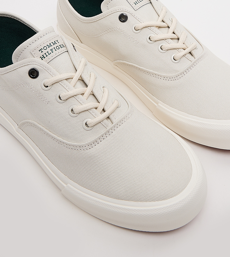 Logo Detail Lace-Up Shoes