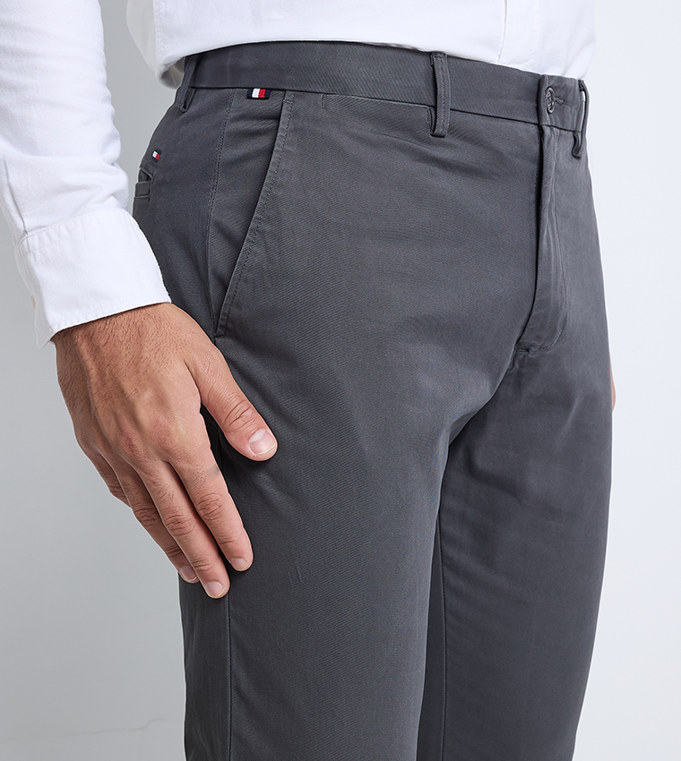 Mid Rise Slim Fit Formal Pants