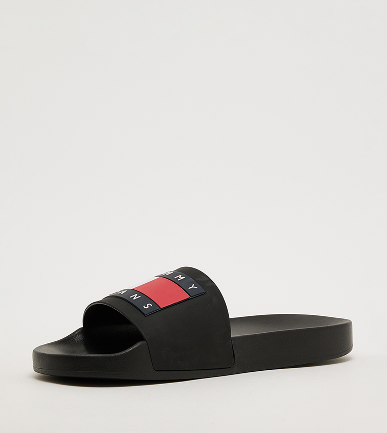 Logo Printed Open Toe Pool Slides