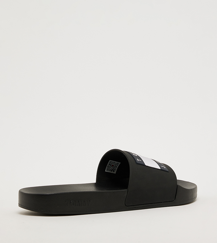 Logo Printed Open Toe Pool Slides