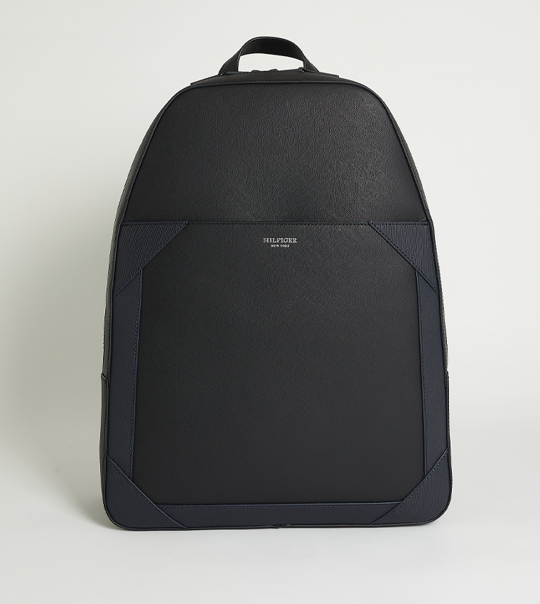 Textured Leather Backpack
