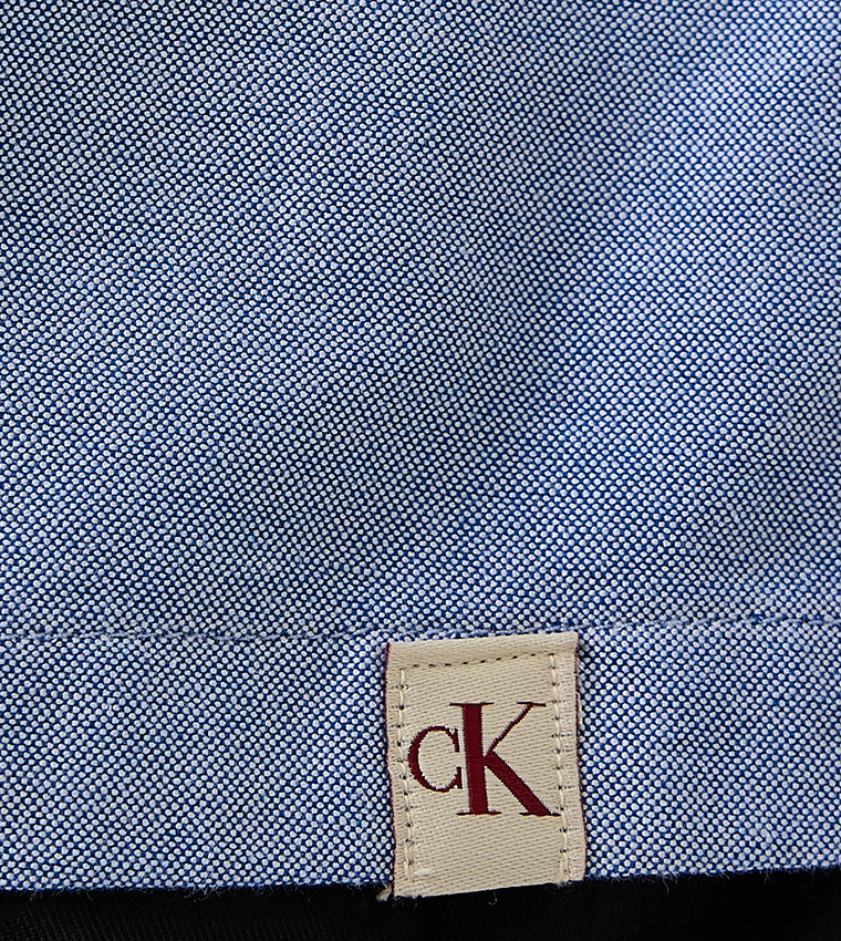 Solid Long Sleeves Oxford Shirt