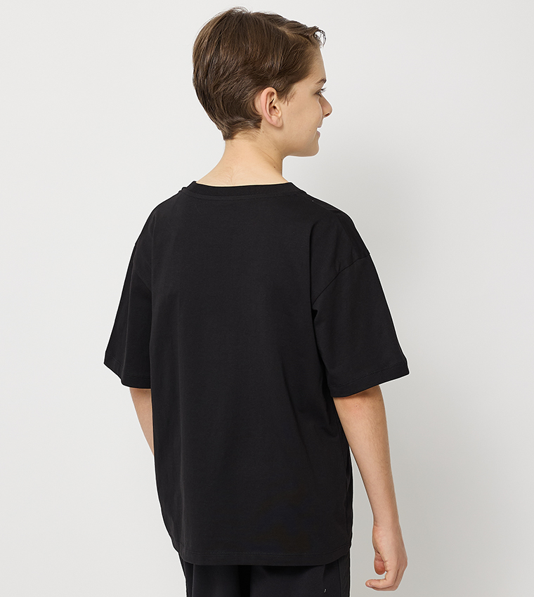 Logo Printed Crew Neck T-Shirt