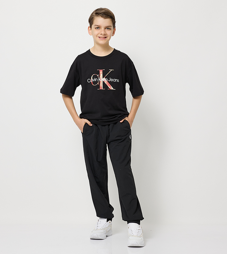 Logo Printed Crew Neck T-Shirt