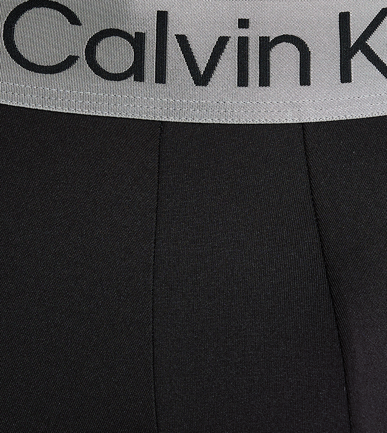 سروال داخلي بشعار على الخصر - 3 قطع