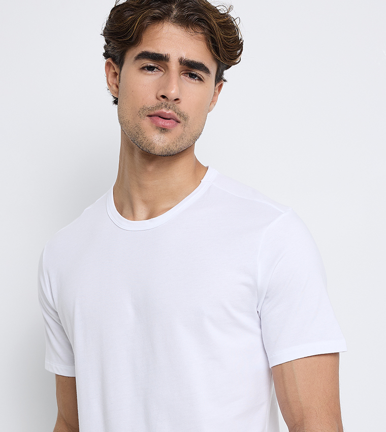 Pack of 3 Short Sleeves Undershirt