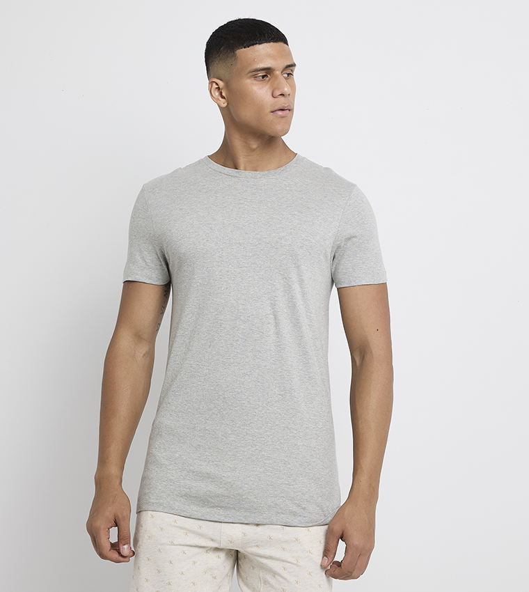 تيشيرت منزلي بقبة مستديرة - ٣ قطع