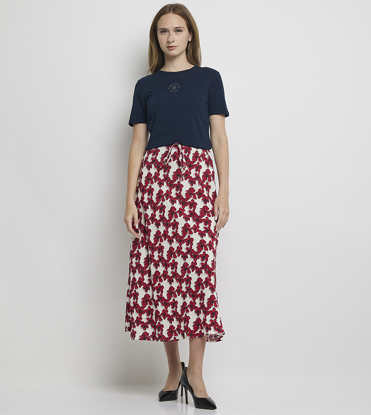 Logo Printed Slim Fit T-Shirt