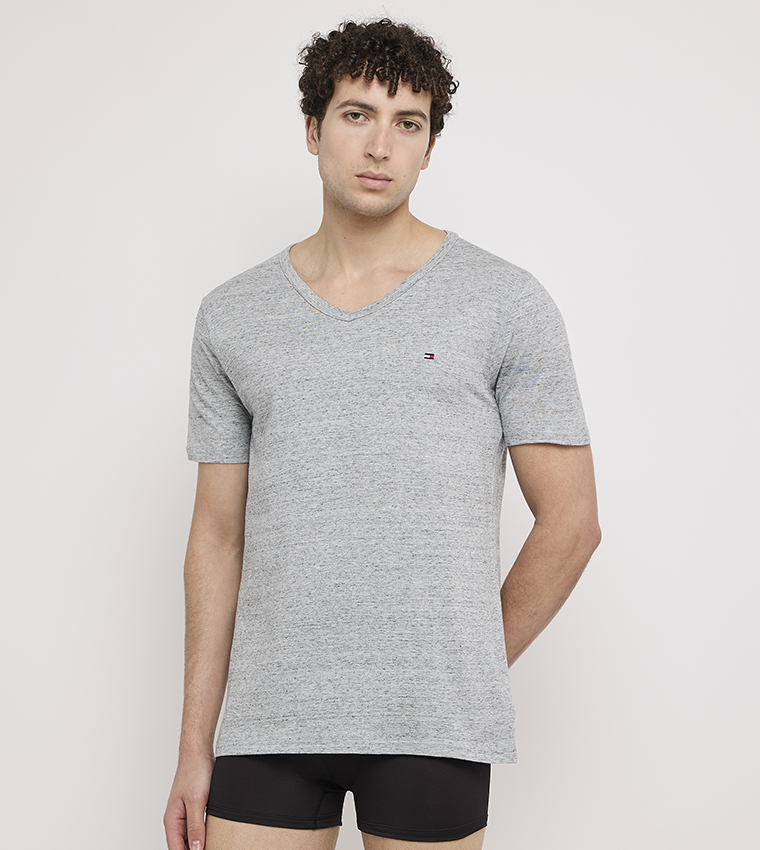 3-Pack Solid V-Neck T-Shirts