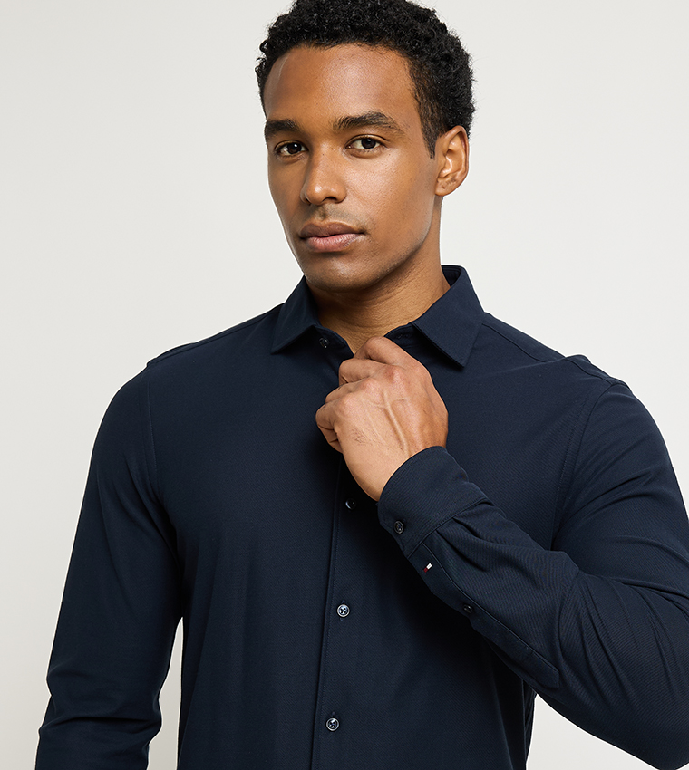 Solid Long Sleeves Shirt
