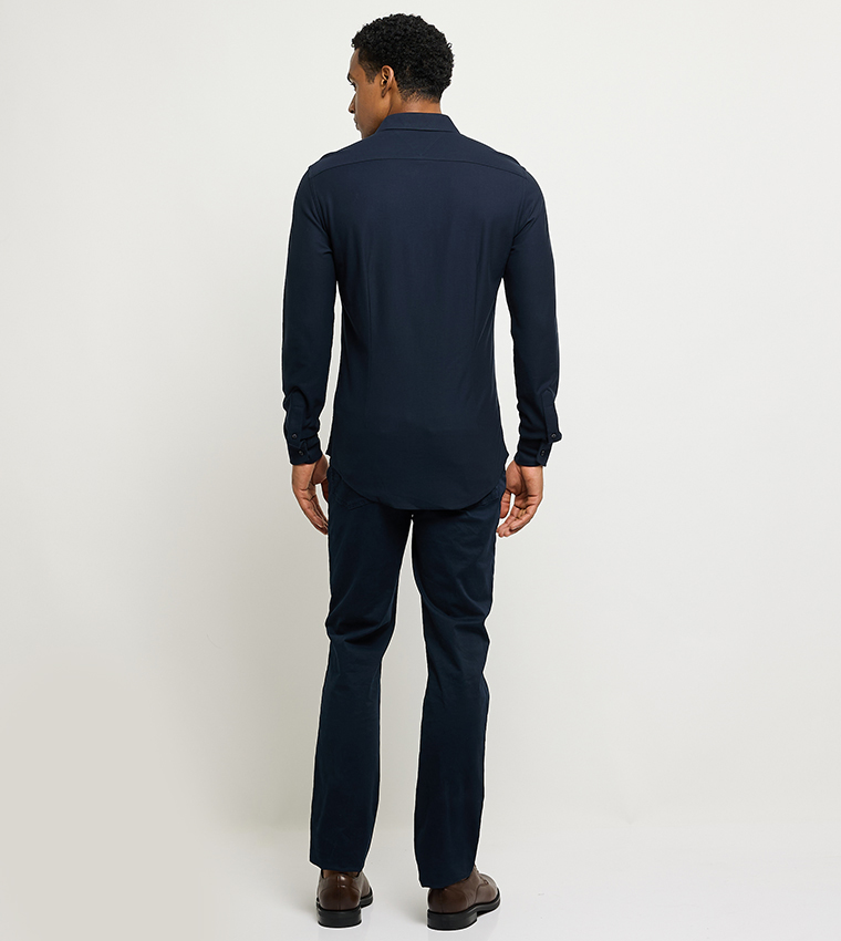 Solid Long Sleeves Shirt