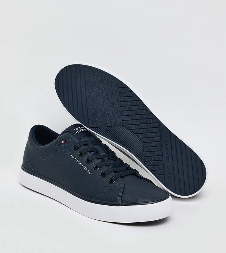 Logo Printed Lace-Up Sneakers