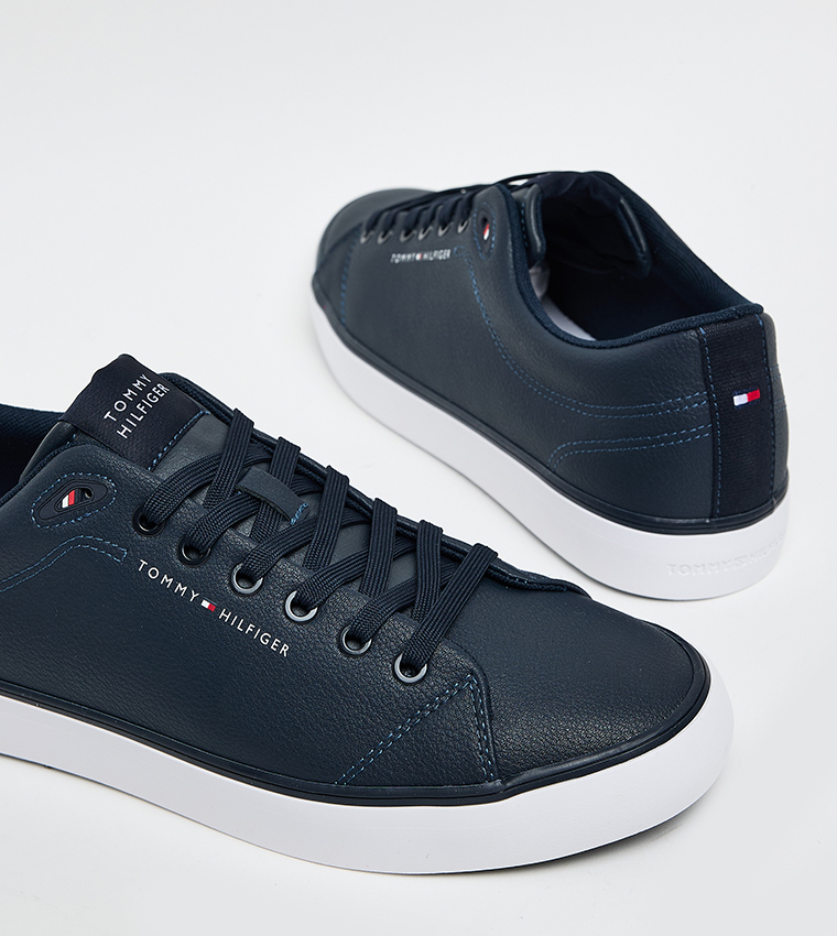 Logo Printed Lace-Up Sneakers