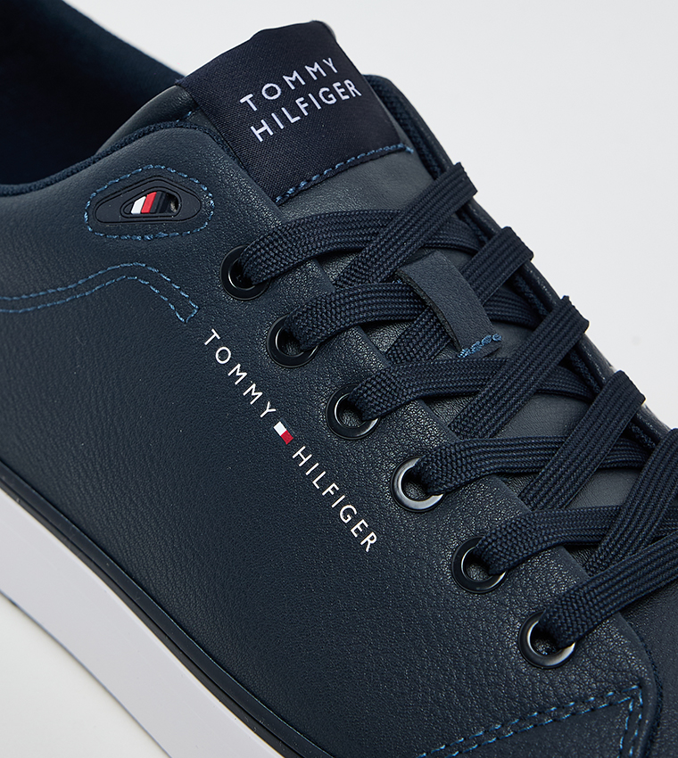 Logo Printed Lace-Up Sneakers