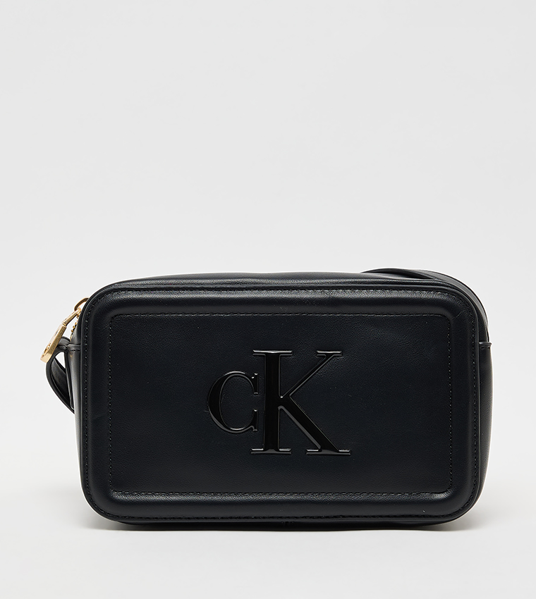 Monogram Zip Closure Camera Bag
