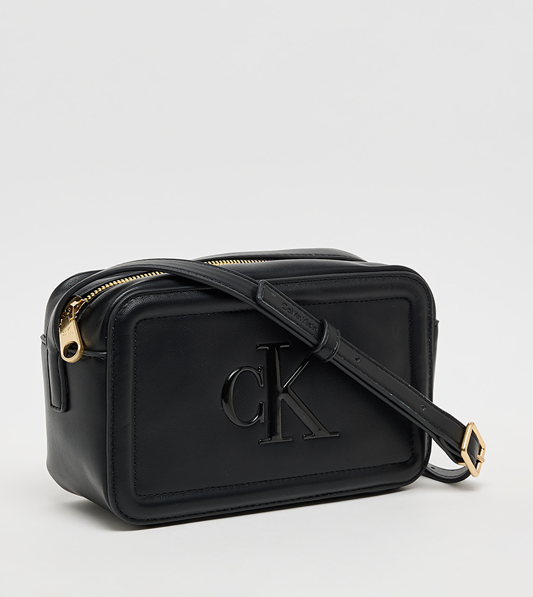 Monogram Zip Closure Camera Bag