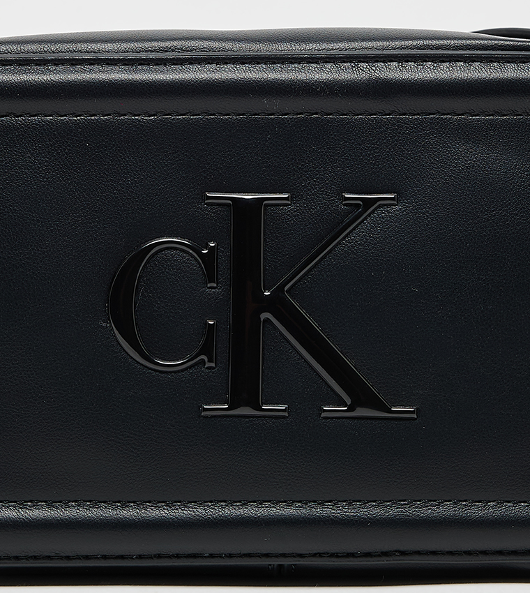 Monogram Zip Closure Camera Bag