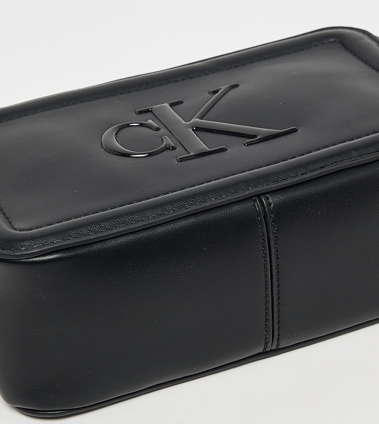 Monogram Zip Closure Camera Bag