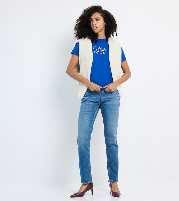 Logo Printed Short Sleeves T-Shirt