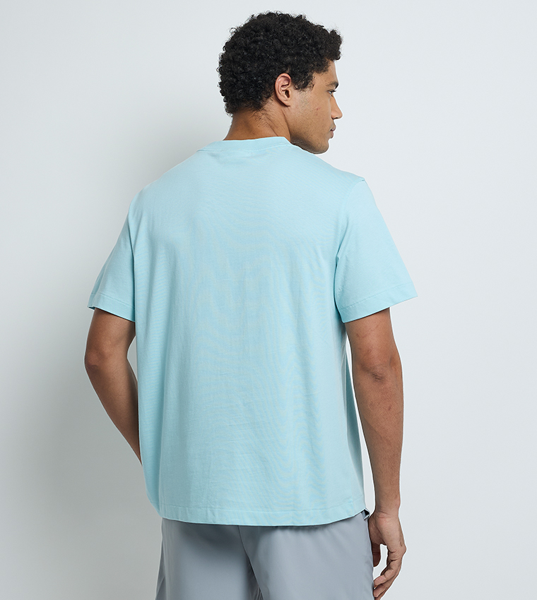 Monogram Embroidered Crew Neck T-Shirt