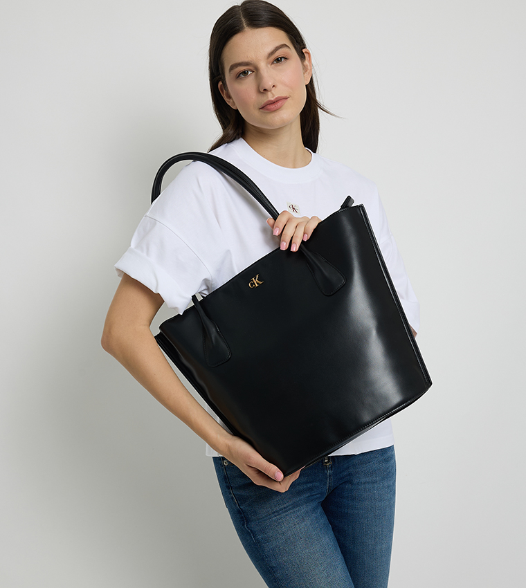 Logo Detail Tote Bag