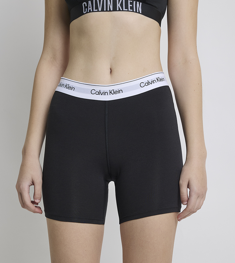 Logo Waistband High Waist Trunks