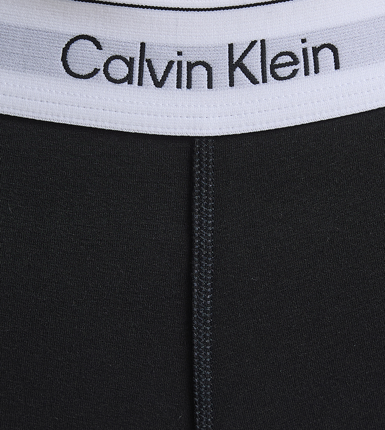 Logo Waistband High Waist Trunks