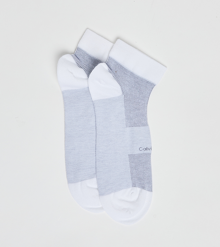 Pack of 2 Logo Detail Ankle Socks