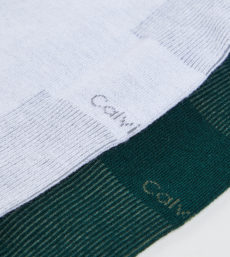 Pack of 2 Logo Detail Ankle Socks