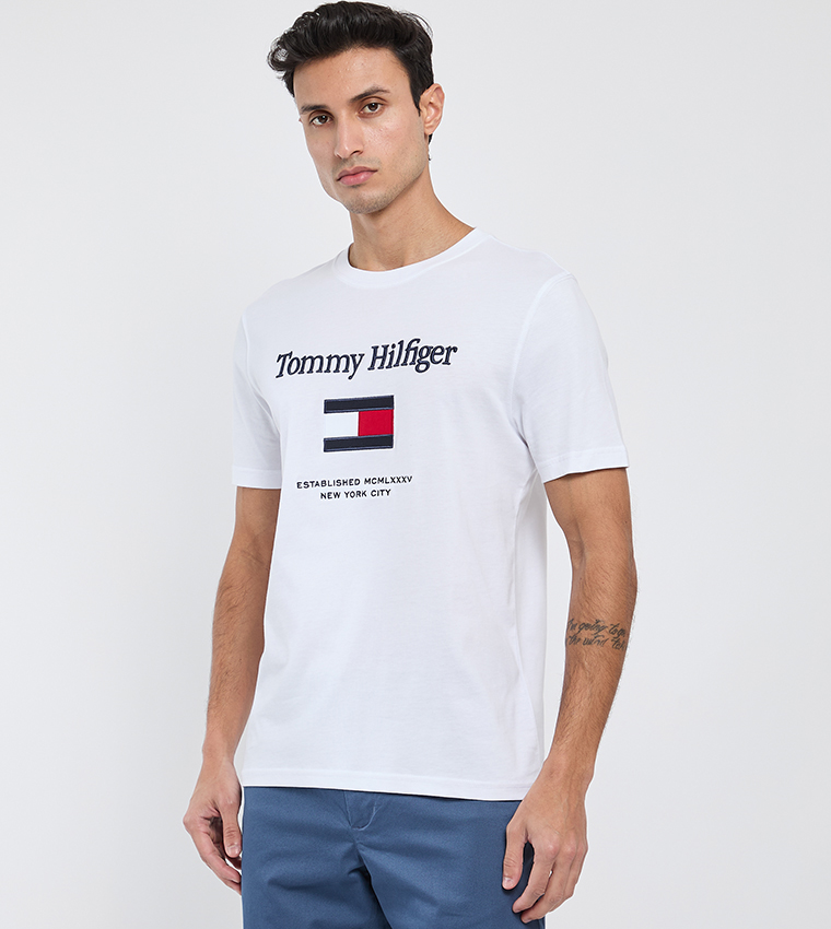Logo Embroidered Short Sleeves T-Shirt