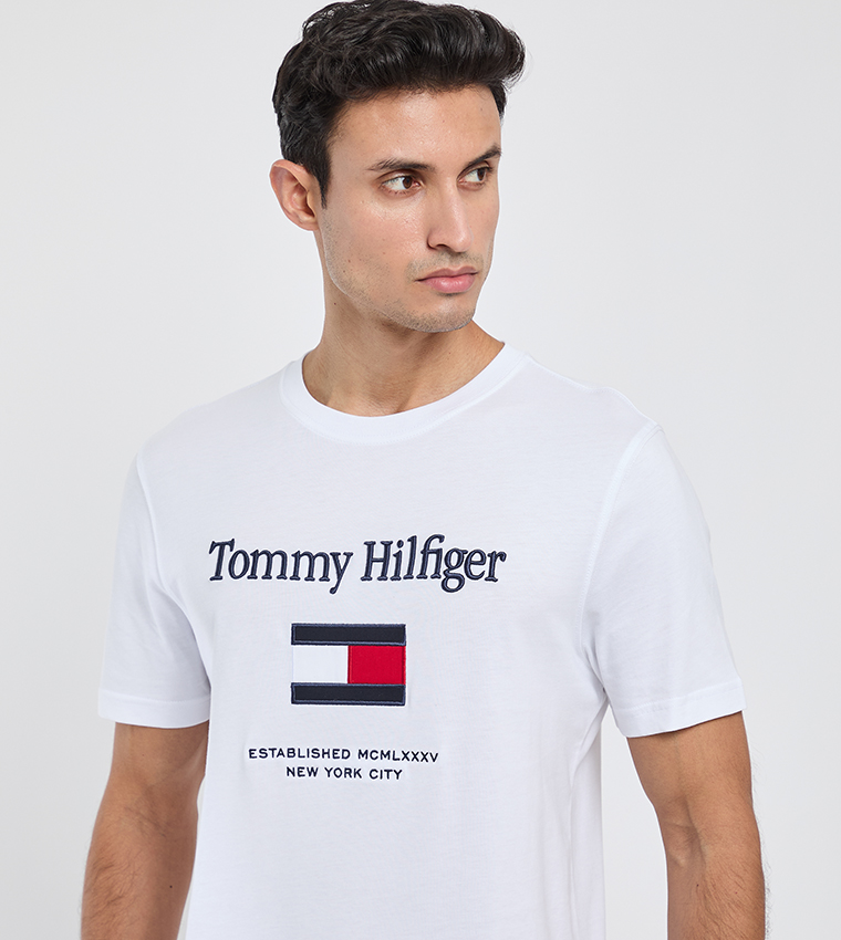 Logo Embroidered Short Sleeves T-Shirt