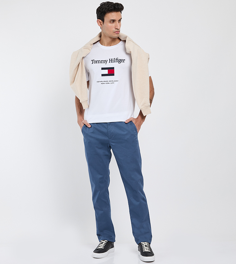 Logo Embroidered Short Sleeves T-Shirt