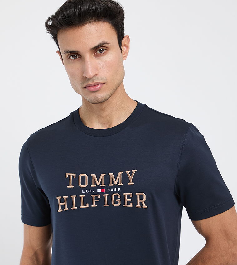 Logo Embroidered Short Sleeves T-Shirt