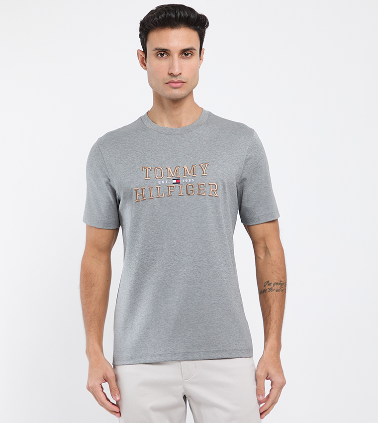 Logo Embroidered Short Sleeves T-Shirt