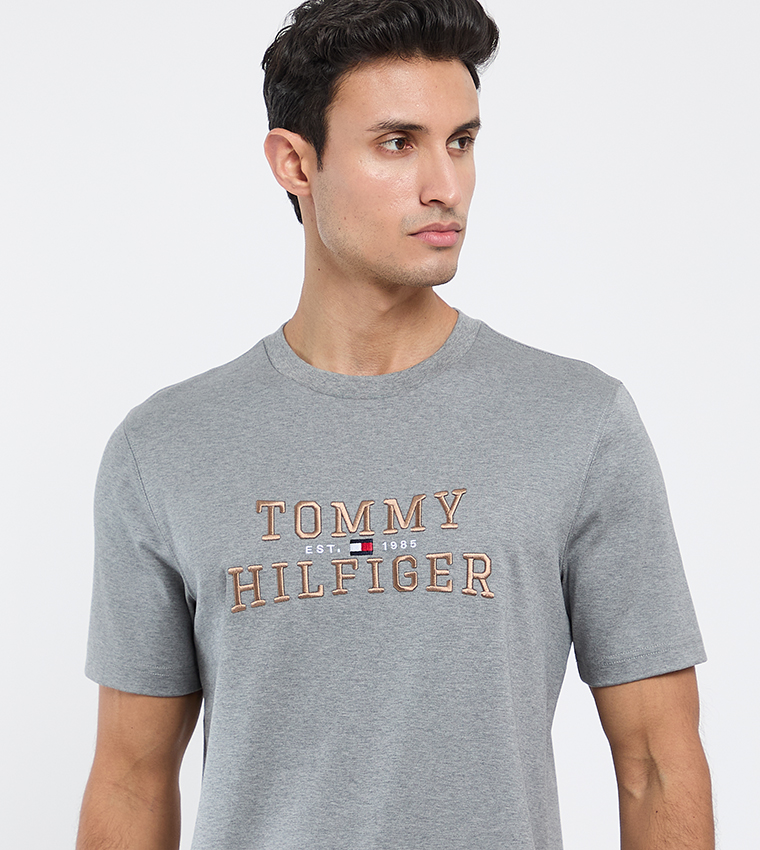 Logo Embroidered Short Sleeves T-Shirt