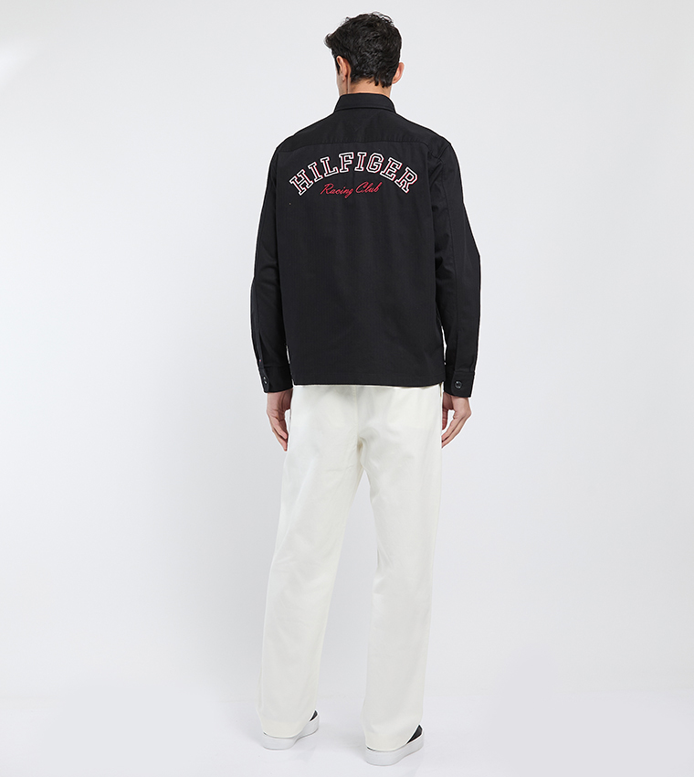 HERRINGBONE Long Sleeves Shirt