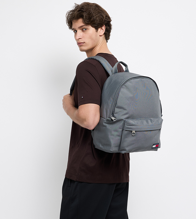 Logo Detail Dome Backpack