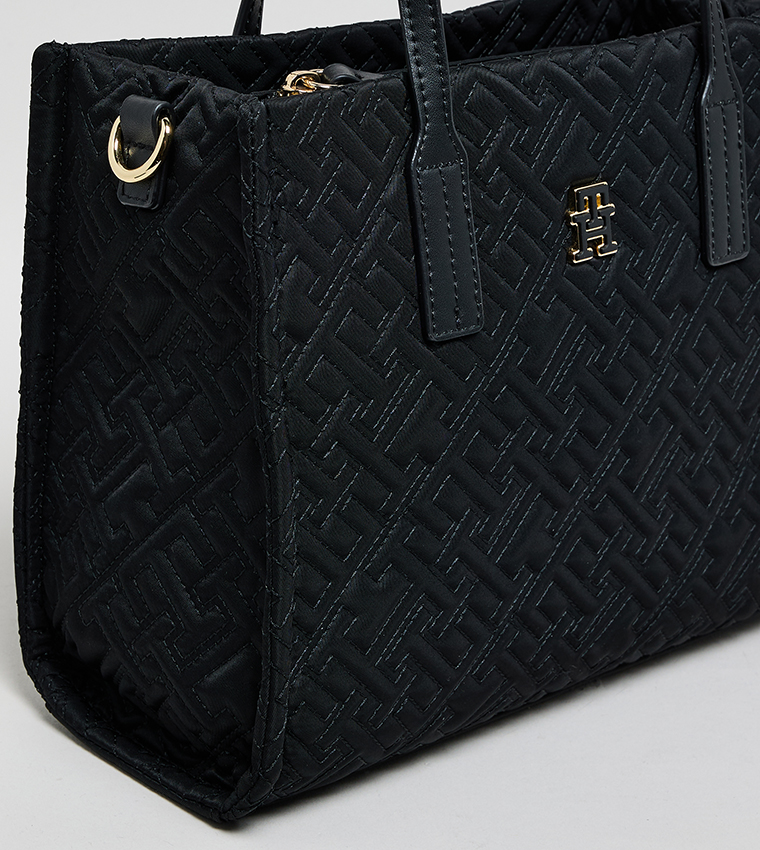CITY Monogram Patterned Mini Tote Bag