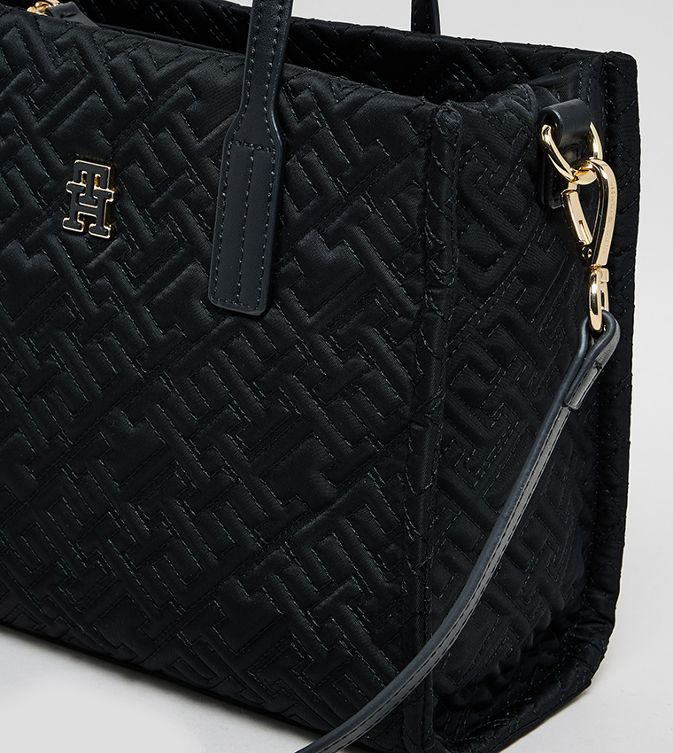 CITY Monogram Patterned Mini Tote Bag