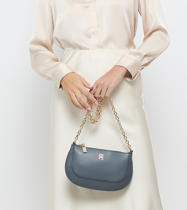 GLAM Logo Detail Crossbody Bag